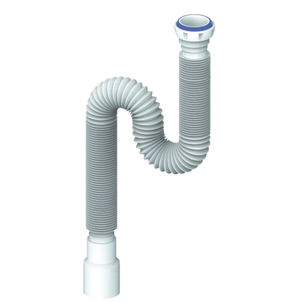 Гофра с гайкой 1 1/4"х32х32/40 L=300-1200мм Unicorn MD125