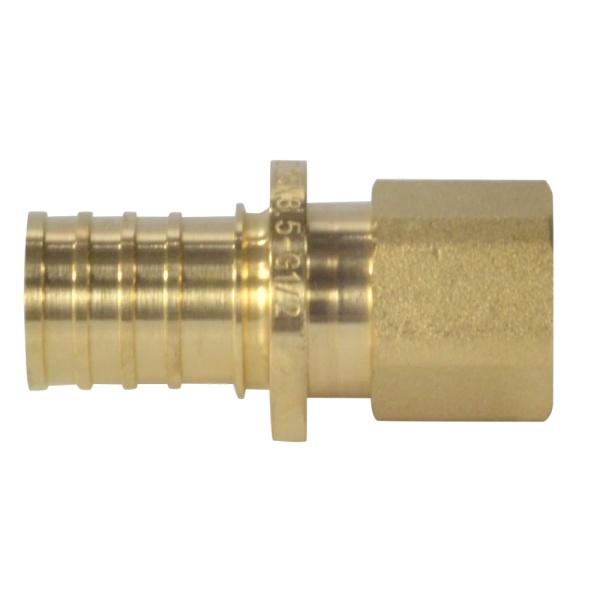 Муфта PE-X лат аксиал Дн20х3/4" ВР РОС