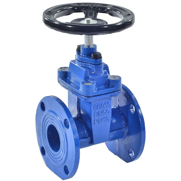 Задвижка чуг аналог МЗВ Ду100 Ру16 гайка чуг шт ст 30ч39р RMCX