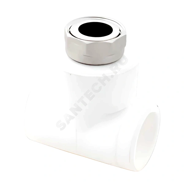 Муфта PP-R бел комб Дн50х1 1/2" ВР п/ключ VALFEX 10134050