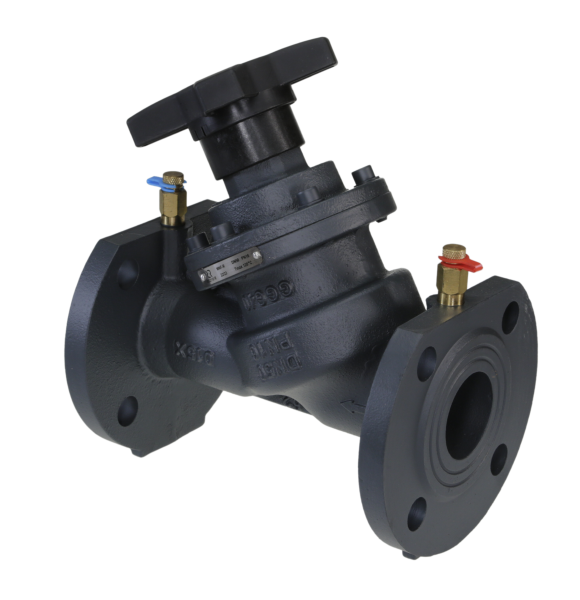 Ручной балансировочный клапан Ридан MNF-R DN80 фланцевый PN25 Tmax 150 °C