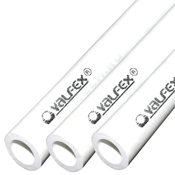 Труба PP-R бел Дн50х8,3 Ру20 SDR6 80С 4м VALFEX 10102050