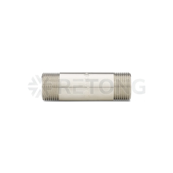 Удлинитель Varmega НР-НР 3/4" x 100 мм, никелированный