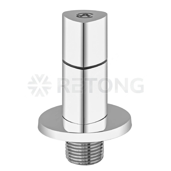Вентиль угл лат быт с/отр G1/2"х3/4" Ру16 р/р мах треуг блистер Aquasfera 1076-12