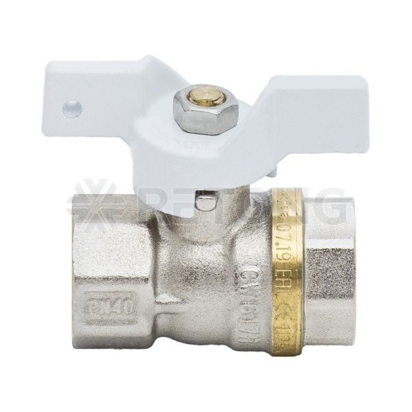 Кран шар лат 1102 Standard нк Ду20 Ру40 м/м полн баб Aquasfera 1102-02 .