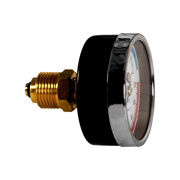 Термоманометр осев МД04 160С 0-1,6МПа Дк80 G1/4" в/к перех G1/2" L=60мм ЭКОМЕРА