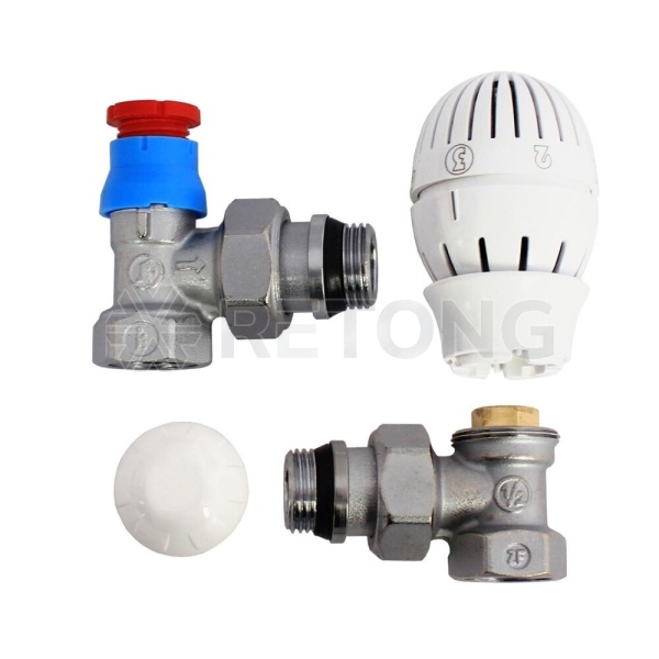 Комплект терм бок/п гп R401TG Ду15 Ру10 угл R14TG+R470 двухтр Giacomini R470FX003