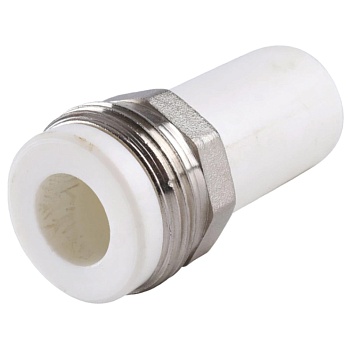 Штуцер PP-R бел комб Дн32х1 1/4" НР VALFEX 11137032