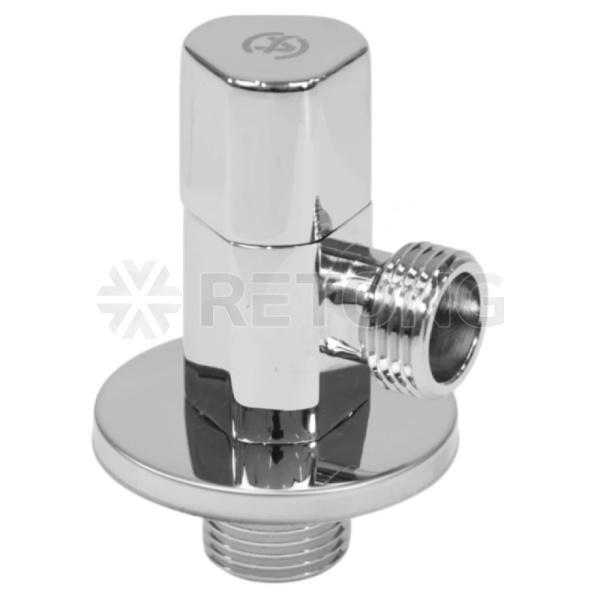 Вентиль угл лат быт с/отр G1/2"х3/8" Ру16 р/р мах октаг Aquasfera 1079-03