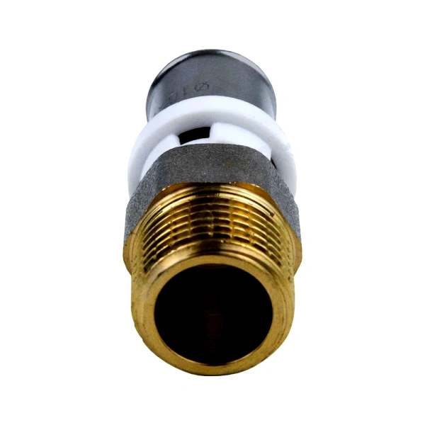 Муфта МП пресс лат Дн16х1/2" НР Aquasfera 8001-01
