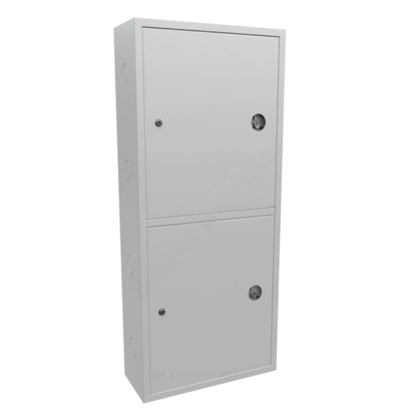 Шкаф пожарный навесной ШП-К-320-21 НЗБ (2ПК) ЗМ 1300х540х230 бел Балтика-01