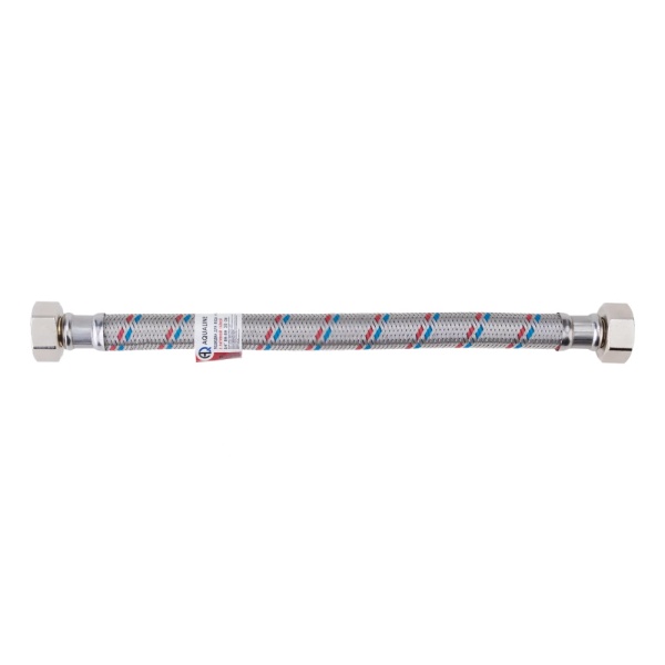 Подводка гибкая д/воды нерж Н3/4"-Н3/4" 1м лат/г dвн13 ГИГАНТ AQUALINE 04951