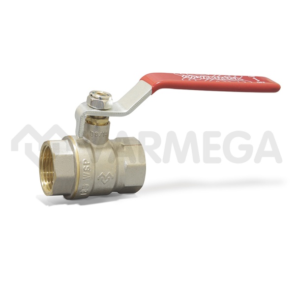 Кран шаровый Varmega Classico VM00104 1 1/4" ВР-ВР, полнопроходной, ручка-рычаг