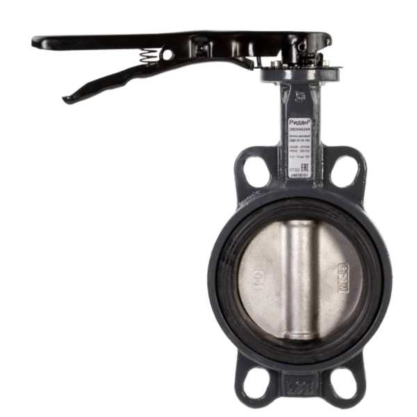 Затвор поворот чуг EPDM Ду50 Ру16 д/чуг ЗДМ 03 Ридан 082X4401R