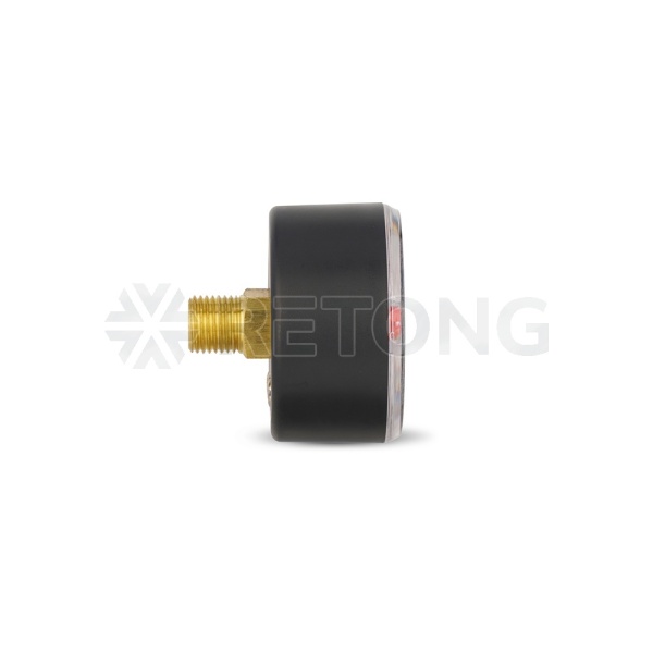 Манометр аксиальный Varmega VMMT09-500402, диаметр 50 мм, 4 бар, 1/4", с индикатором предела