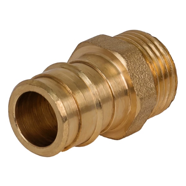 Муфта PE-X лат радиал Дн25х3/4" НР РОС