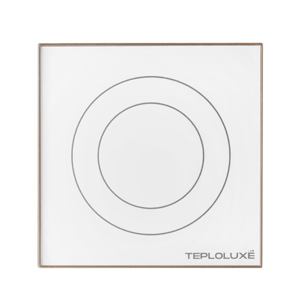 Терморегулятор электронный Теплолюкс Solus Zen Wi-Fi белый/золото