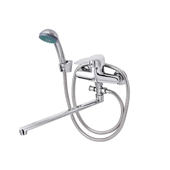 Смес/ванна ПСМ-521-К023 однор дл/изл плоск Lобр в/к ПЛЮС Профсан PSM-521-023