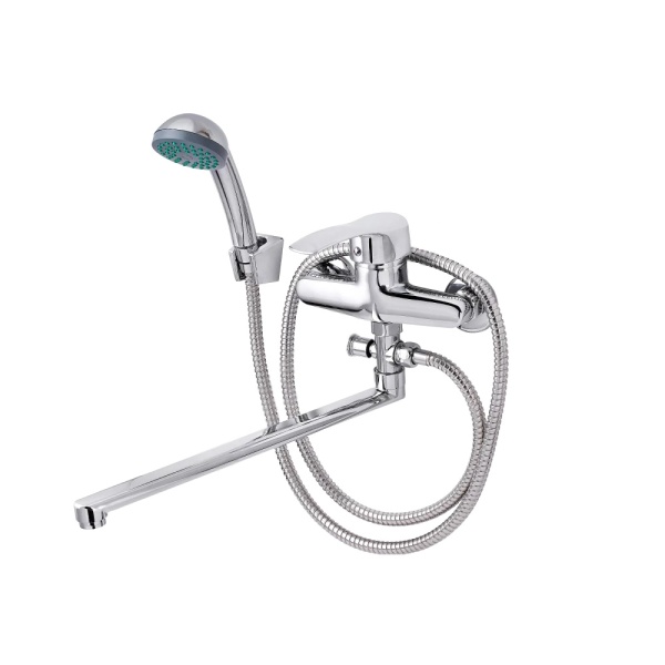 Смес/ванна ПСМ-521-К023 однор дл/изл плоск Lобр в/к ПЛЮС Профсан PSM-521-023