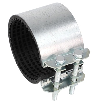 Хомут ремонтный ст оц Краб Ду125 (133-146)мм 1/стор L=150 Benarmo 7070