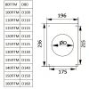 Площадка торцевая ст D120 Эра 120ПТМ
