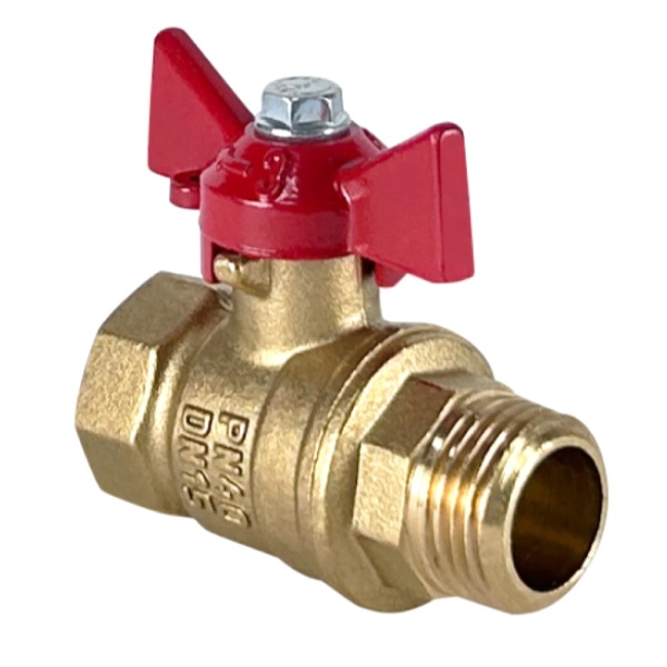 Кран шар лат 11Б27фт1М Ду32 Ру40 м/р баб VALFEX VF.218.LB1.114.DP