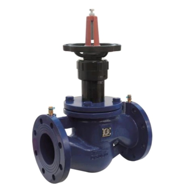 Клапан баланс чуг R206BY Ду65 Ру16 фл Kvs74.4 нип Giacomini R206BY206