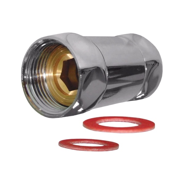 Соединитель для п/суш прям 1 1/4"x1 1/4" нак/г Элит-Металл SMT730SCH1212 ..