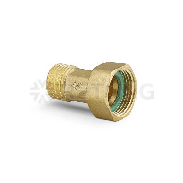 Соединитель Varmega с НГ ВР-НР 3/4" x 1/2", для водосчетчиков