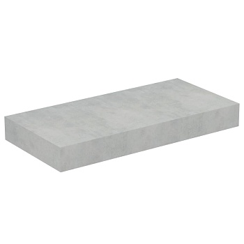 Столешница д/умыв ADAPTO б/выреза б/креп сер/кам Ideal Standard U8408FX