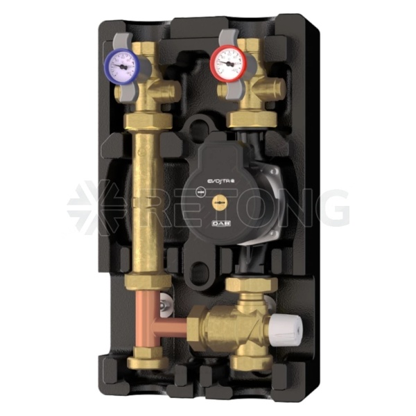 Группа насос Ду25 R586 с/смес DAB EVOSTA2 70/180 Giacomini R586RY104