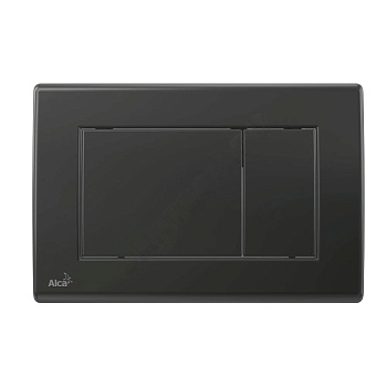 Кнопка д/инст пласт мех черн мат Alca M278