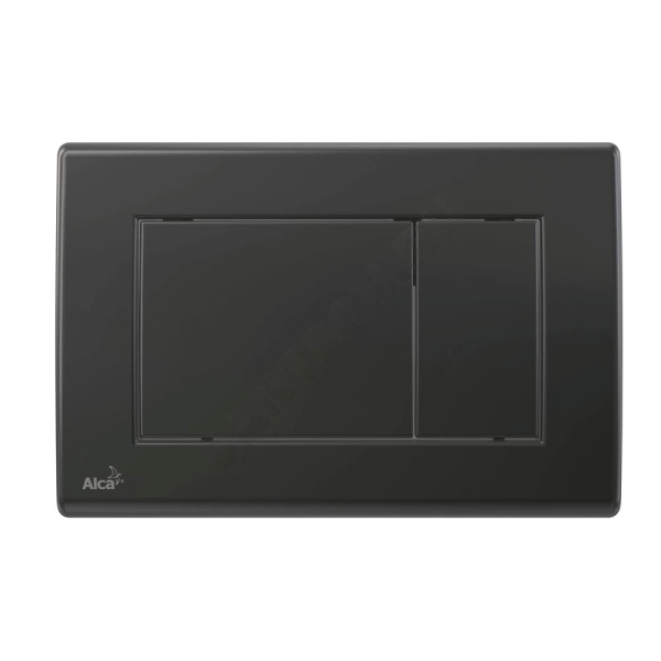 Кнопка д/инст пласт мех черн мат Alca M278