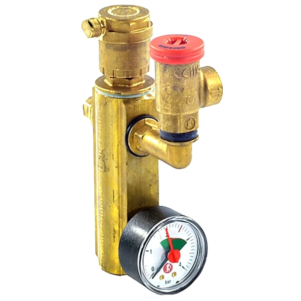 Группа безопасности водонагревателя, ELSEN, до 10 кВт, 3/4", В, сраб. бар-7, T°C -от +2 до +95