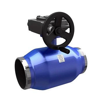 Кран шар ст КШ.Ц.П.Р Ду300 Ру16 п/привар ред LD 300/250.016.Н/П.02