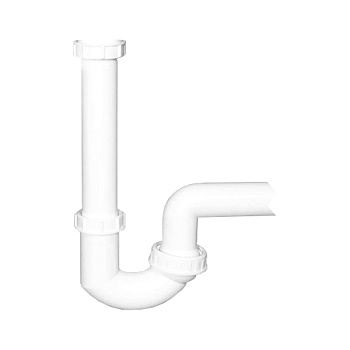 Сифон мойки труб б/вып 1 1/2"x50 HL HL100G/50