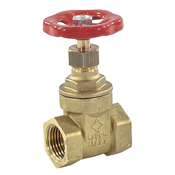 Латунная задвижка клиновая Varmega VM06104 PN16 1 1/4" ВР