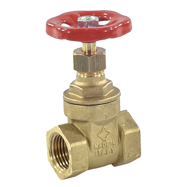 Латунная задвижка клиновая Varmega VM06104 PN16 1 1/4" ВР