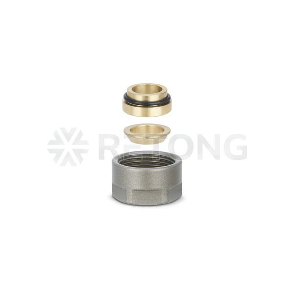 Резьбозажимное соединение (фитинг евроконус) Varmega VMDV30-301515, 3/4"EK для подключения медной тр