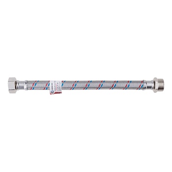 Подводка гибкая д/воды нерж М3/4"-Н3/4" 0.6м лат/г dвн13 ГИГАНТ AQUALINE 04957