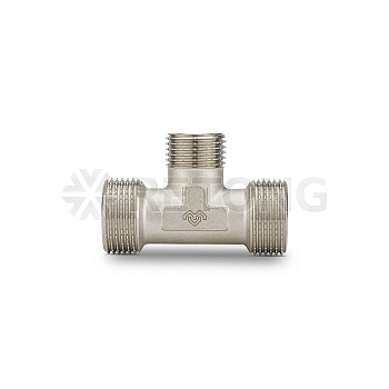 Тройник Varmega НР переходной 3/4" x 1/2" x 3/4", никелированный