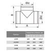 Воздуховод круг пласт D125 L=500 Эра 12,5ВП