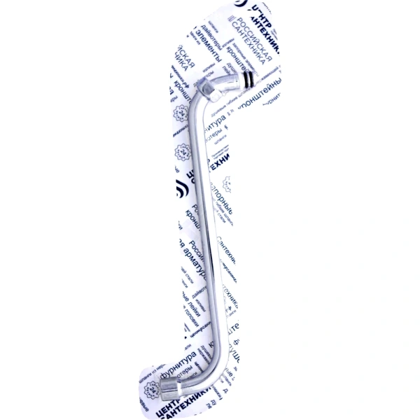 Сифон д/поддона плоск 1 1/2"x50 гофр 40х50 нерж/сетка АНИ Пласт E015