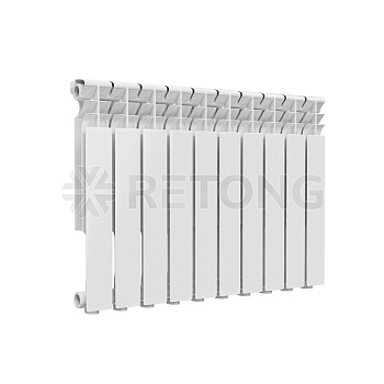 Радиатор алюм Delta Plus 500 10 секц 1340Вт Ogint