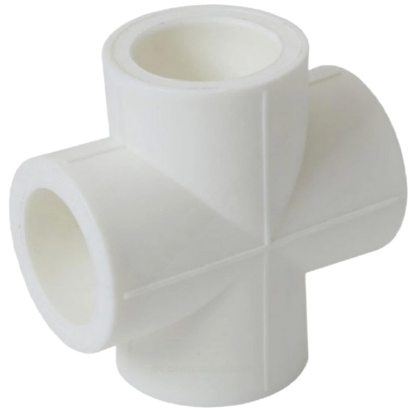 Крестовина PP-R бел Дн25 VALFEX 10118025