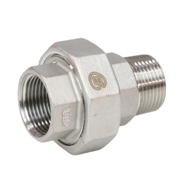 Соединитель американка SS304 Ду15 (1/2") ВР/НР Benarmo