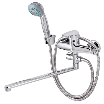 Смес/ванна ПСМ-523-072 однор дл/изл плоск Lобр в/к ЕВРО Профсан PSM-523-072