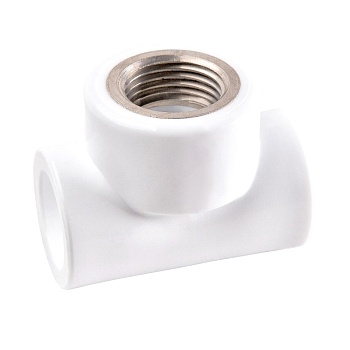 Тройник PP-R бел комб Дн25х1/2" ВР PRO VALFEX 10127125-PRO
