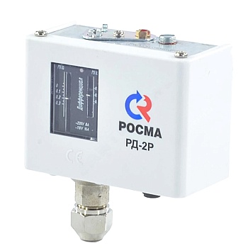 Реле давл РД-2Р мод 35 -0.02-0.8МПа 1/4" Росма 00000012965