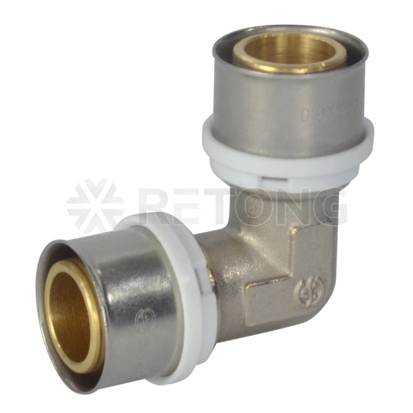Угольник МП пресс лат Дн32х90гр Aquasfera 8005-04
